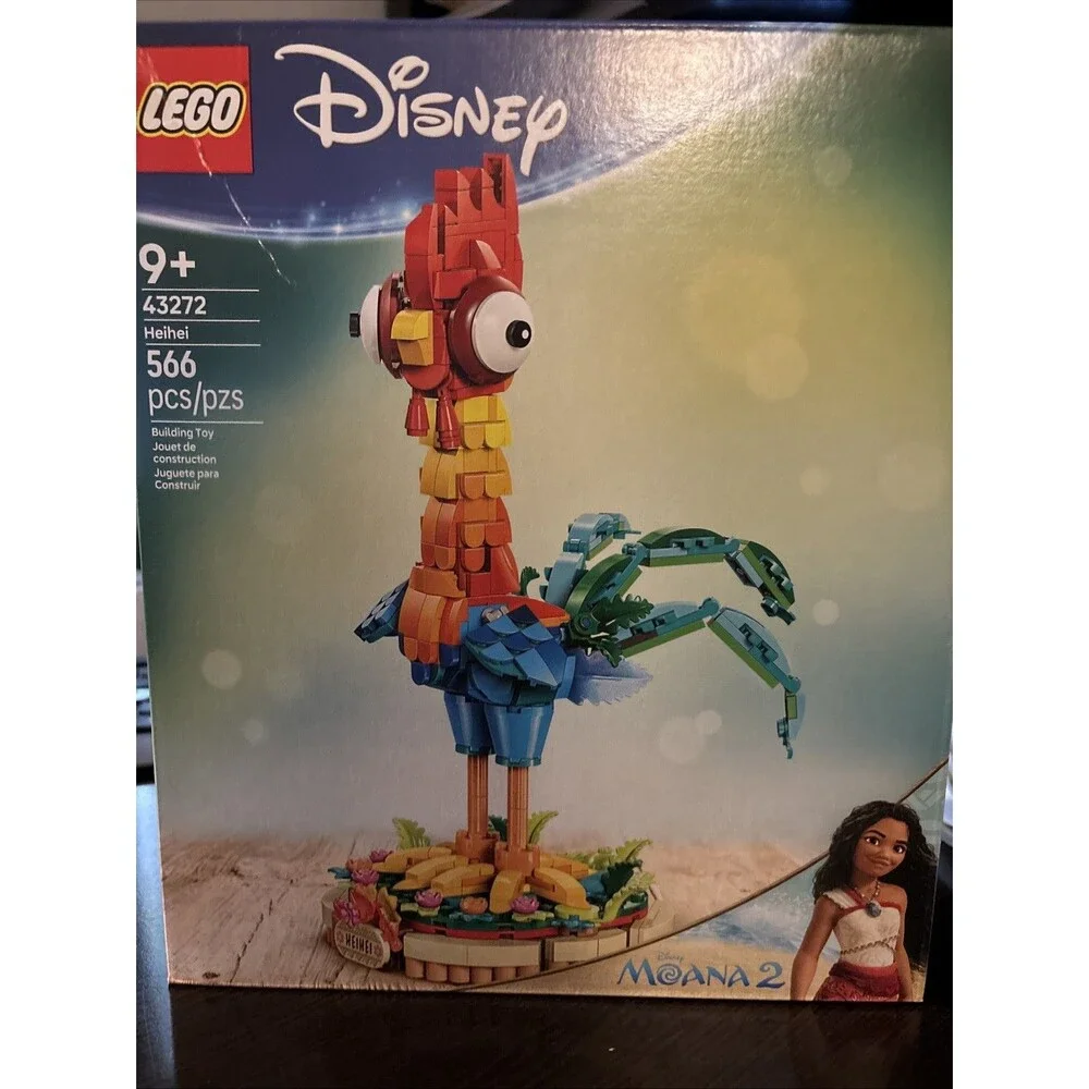New Moana Gift Lot Moana Squishmallow & Lego HeiHei  Set 43272